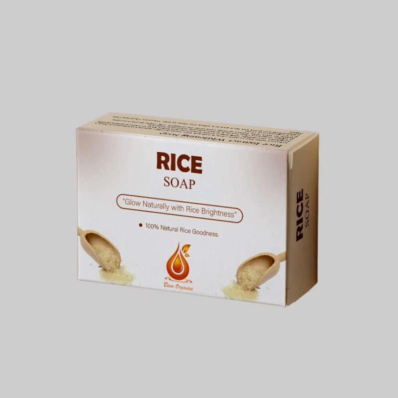 🌾 rice soap – brightening glow bar